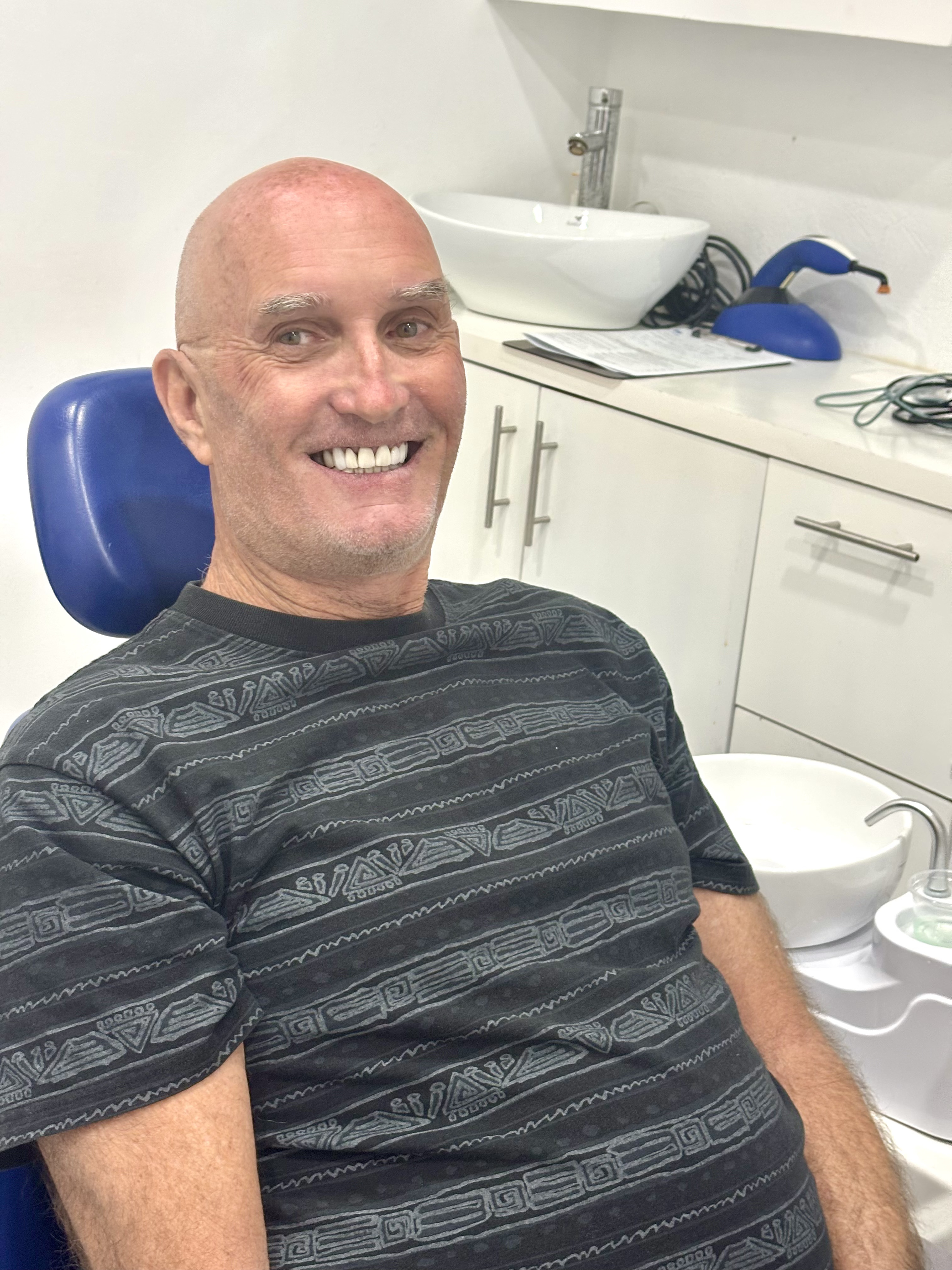 Sonrisa del paciente